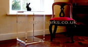 Image of Acrylic Side Table 