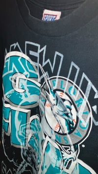 Image 3 of 1997 Florida Marlins Screw Skull Tee