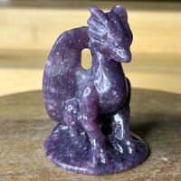 Image 1 of Lepidolite Dragon ($25)