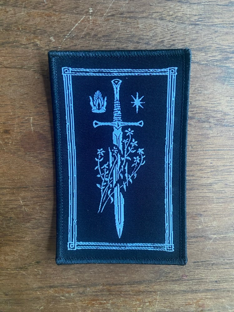 Small Shards Embroidered Patch Image 2