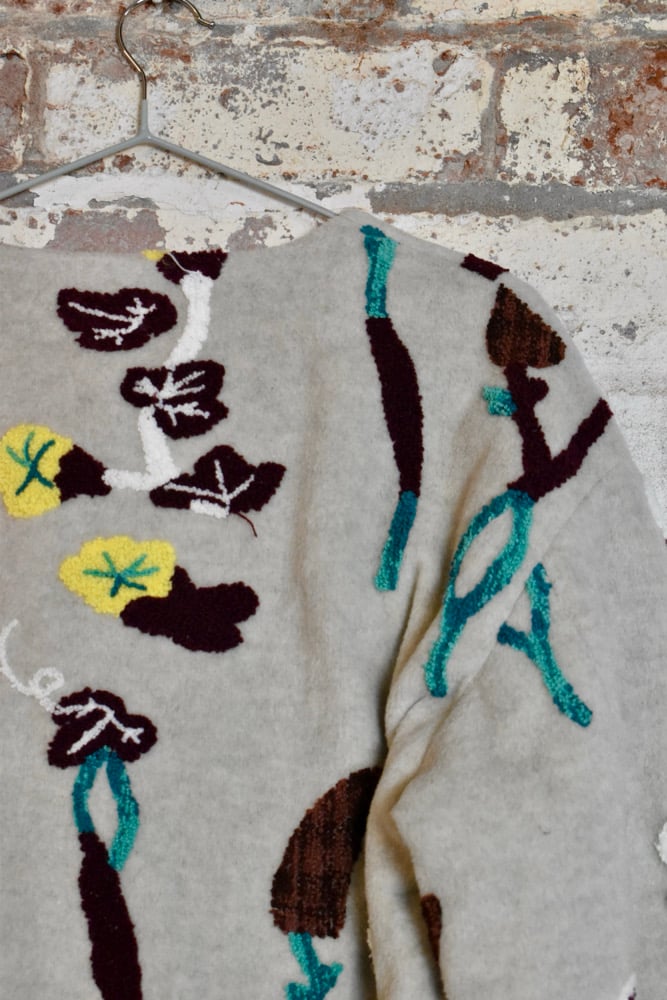 Image of Floral jacquard jacket