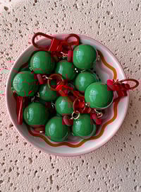 Image 2 of OLIVE KEY CHARM 
