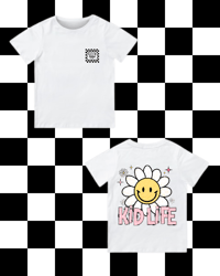 Image 2 of T-SHIRT: Kid Life Daisy