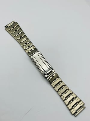 Image of Rare 1970's heavy duty Ricoh stainless steel watch strap bracelet,New Old Stock,mint,17.5mm