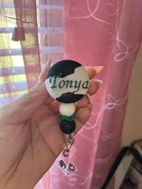 Image 3 of Embroidered Badge Reel 