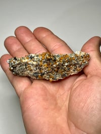 Image 13 of Hessonite Garnets On Matrix Specimen #2450