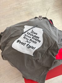 Image 3 of PRINT HOLE STUDIO TEE GRAY