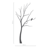 Baum mit Vogel Wandtattoo 180 cm