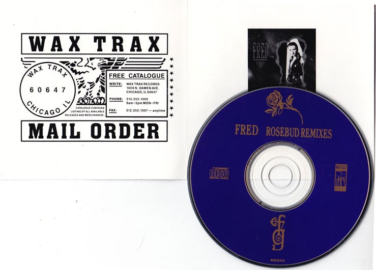 FRED Rosebud Remixes CD Single/Original Out Of Print-Rare