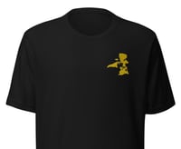 Image 2 of The Midas Touch unisex t-shirt - Black and Gold