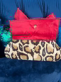 Image 2 of Leopard Luxe Clutch
