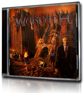 Image of Warpath 'Damnation' CD