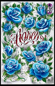 Image of Roses Giclee by Kore Flatmo- LTD Quantity 25-Signed and Numbered