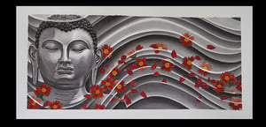 Image of Buddha Print by Brenda Flatmo