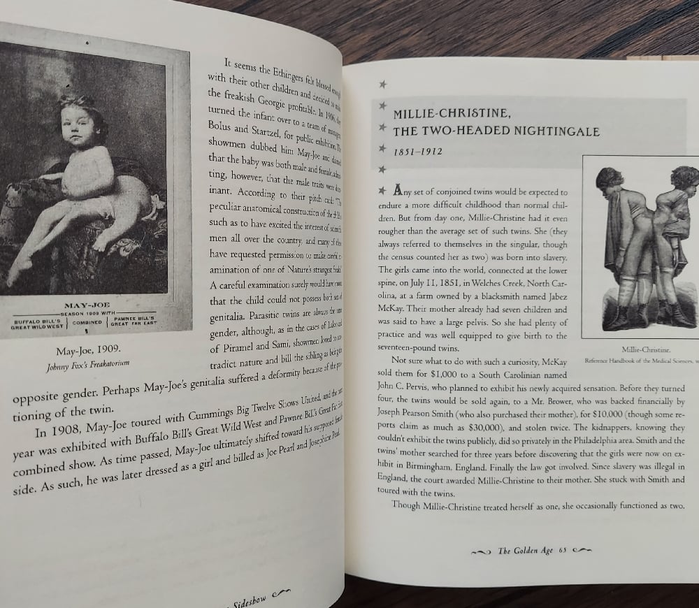 American Sideshow: An Encyclopedia of History's Most Wondrous and Curiously Strange Performers