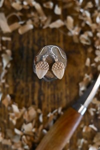 Image 3 of Acorn Earrings 