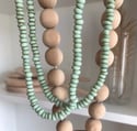 Sea Green Glass Beads - small