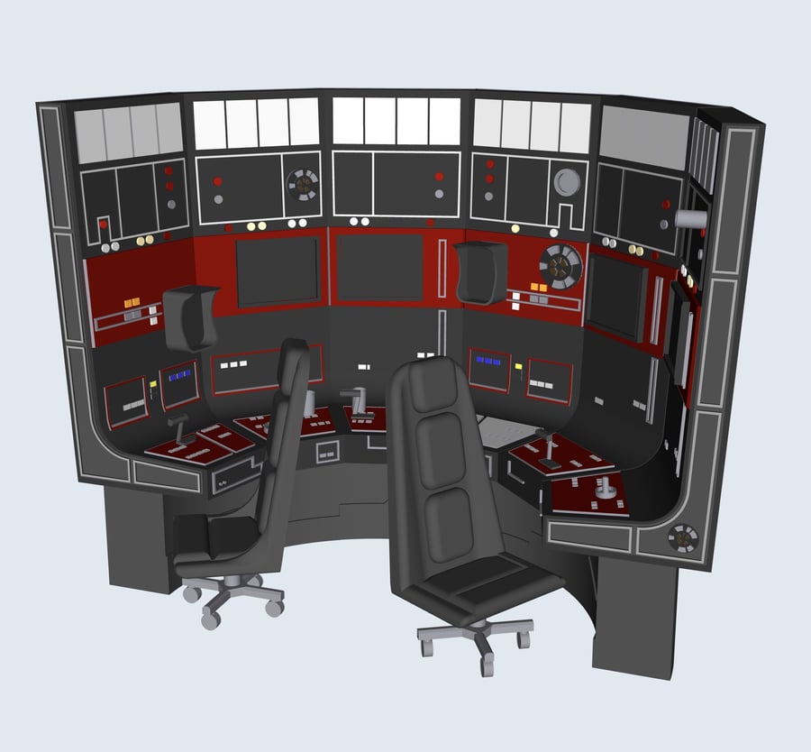 Image of Death Star Control Room