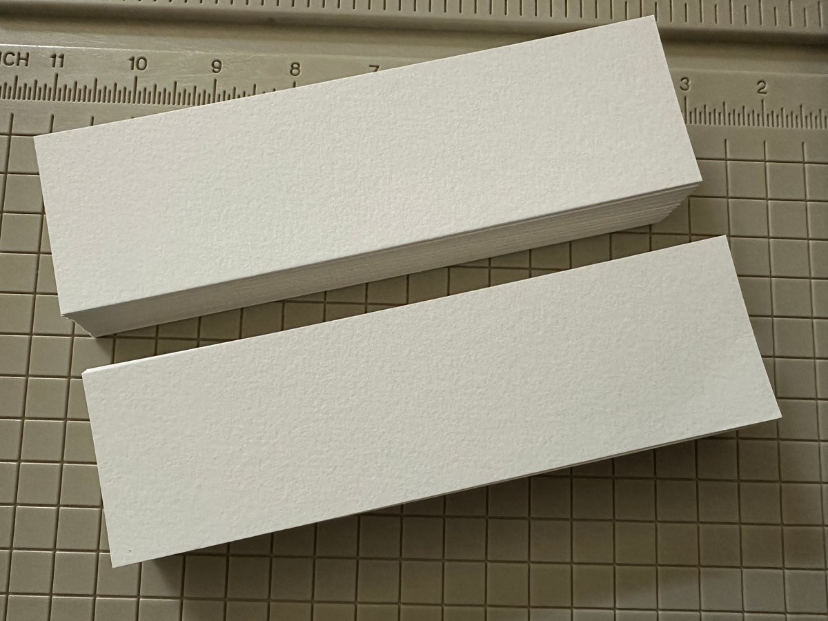 White Paper Bookmarks by Recollections™