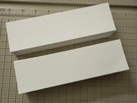 Image 1 of 100 Bookmarks ~ Blank 140 lb Watercolor Paper ~ 2 inch x 7 inch White ~ Canson