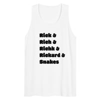 Image 17 of Rick & Rich & Richk & Rickard & Snakes - Men’s Premium Tank Top