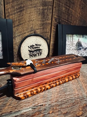 Image of Walnut/Cedar with Snakewood inlays
