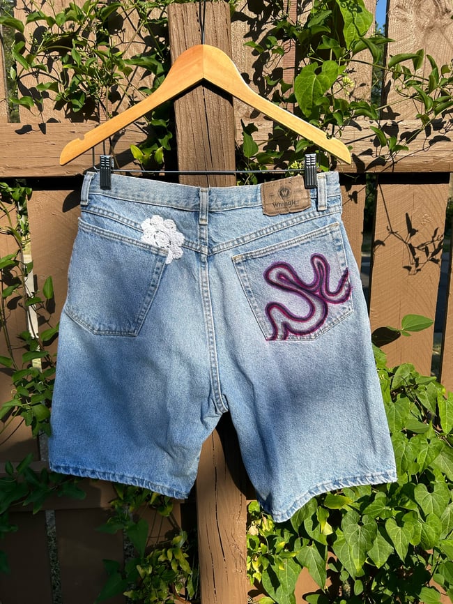 “Rhiannon” Denim Shorts