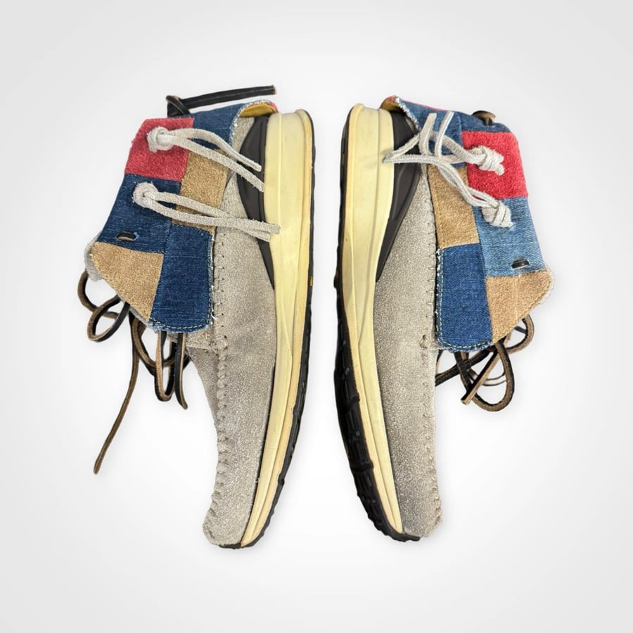 Image of Vizvim FBT Seminole Patchwork Moccasins