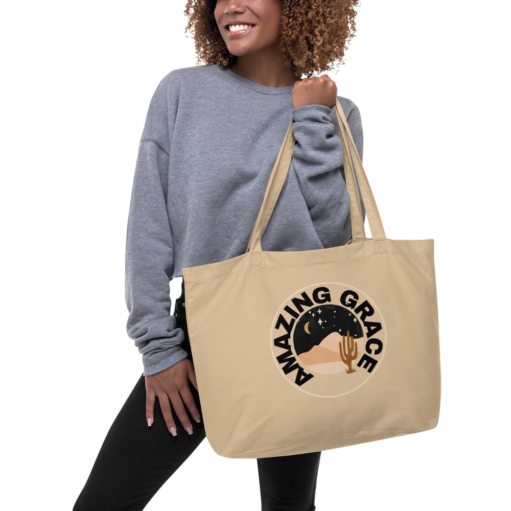 Image of Large tote bag tan