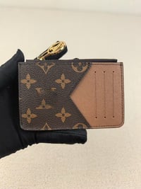 Brown card holder 