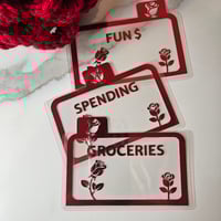 Image 1 of New*Pretty Little Wallet Pockets (Rose Edition)