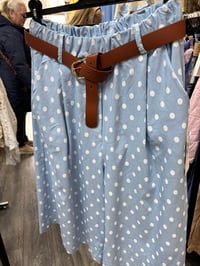 Image 5 of POLKA DOT BURMUDA SHORTS