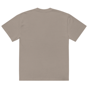 Box logo Oversized faded t-shirt