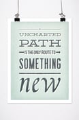 Image of Uncharted Path - Pale Green
