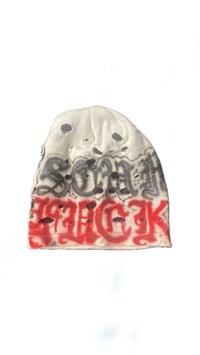 Image 2 of DISTRESSED SCUM BEANIE