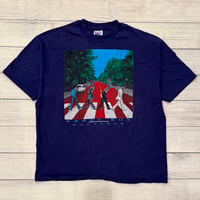 Image 1 of Vintage The Beatles Abbey Road Fish Tee - XL