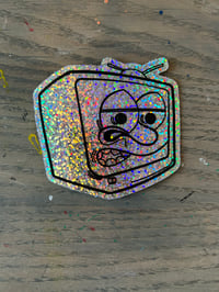Image 2 of Tonk glitter sticker 