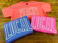 Image 2 of Local & Peachy Varsity T-Shirt 