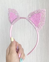 Image 1 of Pink Kitty Ears