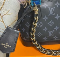 Image 2 of BLACK CHAIN MONOGRAM