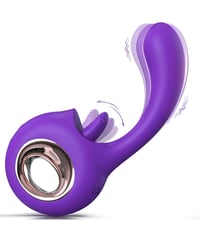 Image 1 of Clitoral Licking Tongue Vibrator