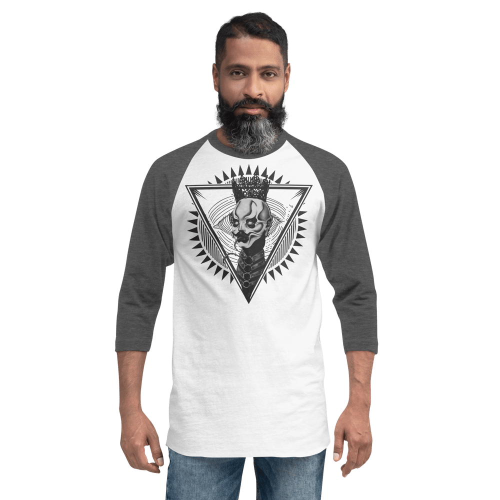 Dahli “Illuminati” 3/4 sleeve raglan shirt