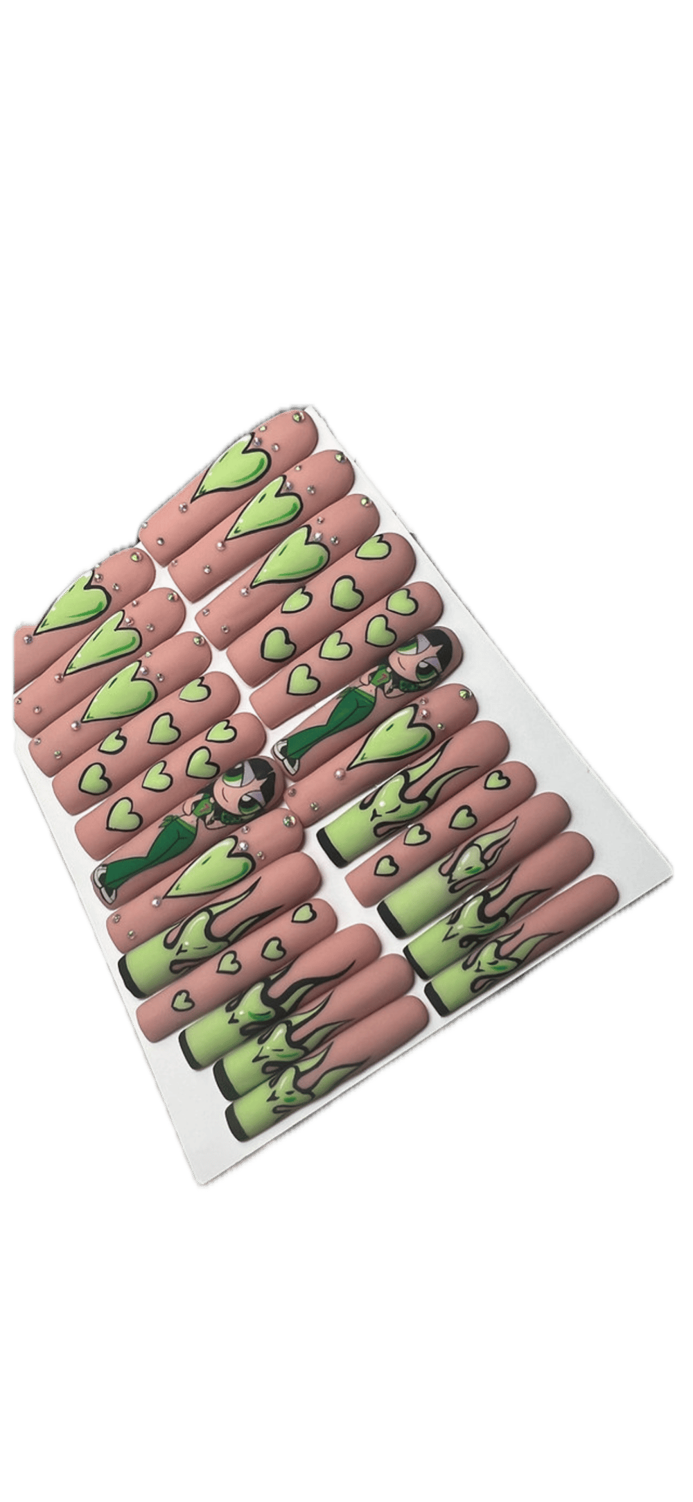 Image of Buttercup 20 piece press on nails set