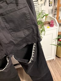 Image 2 of AKIRA rhinestone jeans 