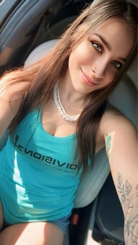 Image 3 of D7 women's razorback tank top 