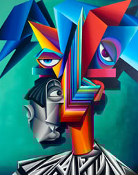 Image 1 of Cubist Visionary: A Fusion of Classic and Modern Urban Cubism