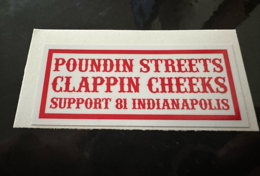 Image of Poundin streets Clappin Cheeks 