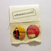 Image of Pin badges 2 set