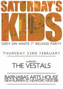 Image of Saturday's Kids Release Party Ticket @ Barnabas Arts House