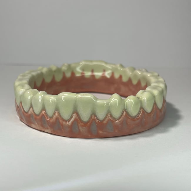 Teeth Bracelet D - 7.50 in Inner Circumference
